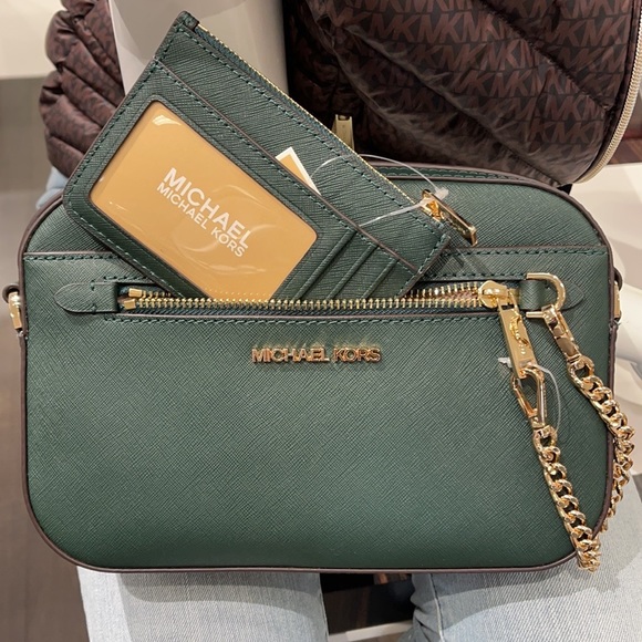 Michael Kors Jet Set Travel Small Leather Top Zip Coin Pouch With ID - Picture 11 of 11